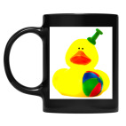 Кружка цветная UV-DTF