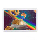 Космический кот на облаке