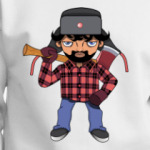 Брутальный лесоруб