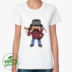 Женская футболка органик