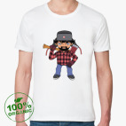 Мужская футболка органик