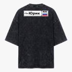 Футболка оверсайз вареная