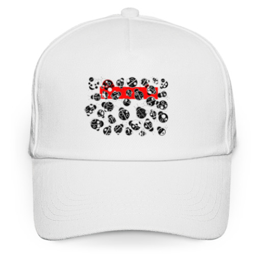 Кепка бейсболка с принтом Коровушки