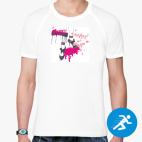 Мужская спортивная футболка