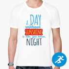 Мужская спортивная футболка