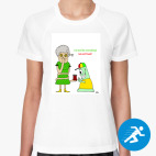 Женская спортивная футболка