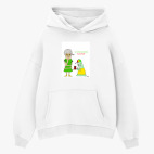 Толстовка худи оверсайз