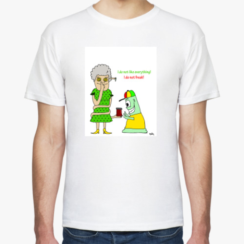 Футболка с принтом Я не такой как все!