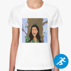 Женская спортивная футболка