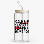 Банка с бамбуковой крышкой