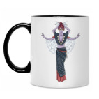 Кружка двухцветная