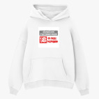 Толстовка худи оверсайз