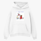 Толстовка худи оверсайз