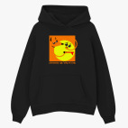 Толстовка худи оверсайз