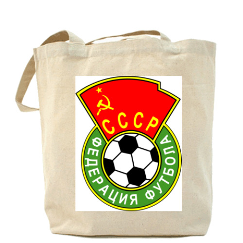 Сумка шоппер с принтом Футбол СССР