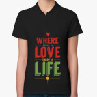 Женская рубашка поло