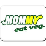 Мама ест вег