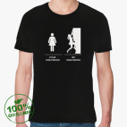 Мужская футболка органик