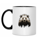 Кружка двухцветная