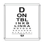 Магнит 6.5 x 6.5 см Don't Blink