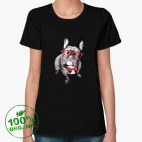 Женская футболка органик