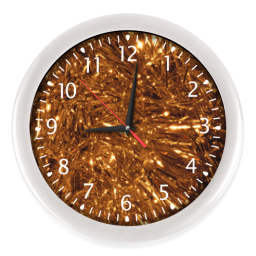 Настенные часы с принтом Текстура