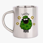 Кружка металлическая Lucky sheep