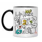 Кружка двухцветная