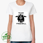 Женская футболка органик