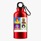 Металлическая бутылка 400 мл UV-DTF