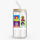 Банка с бамбуковой крышкой