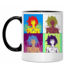 Кружка двухцветная