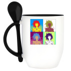 Кружка с ложкой