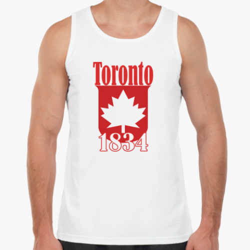 Майка с принтом Toronto