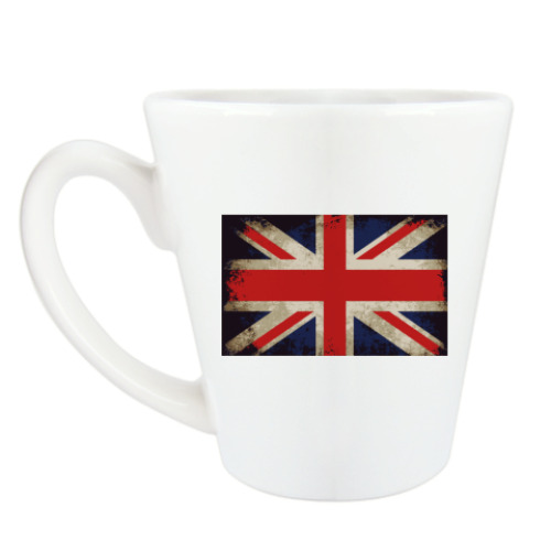Чашка Латте с принтом UK