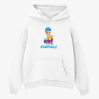 Толстовка худи оверсайз