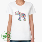 Женская футболка органик