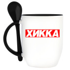 Кружка с ложкой