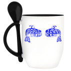 Кружка с ложкой