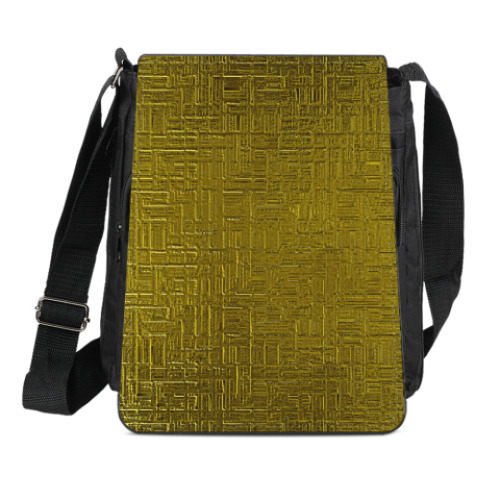 Сумка-планшет с принтом Текстура