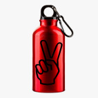 Металлическая бутылка 400 мл UV-DTF