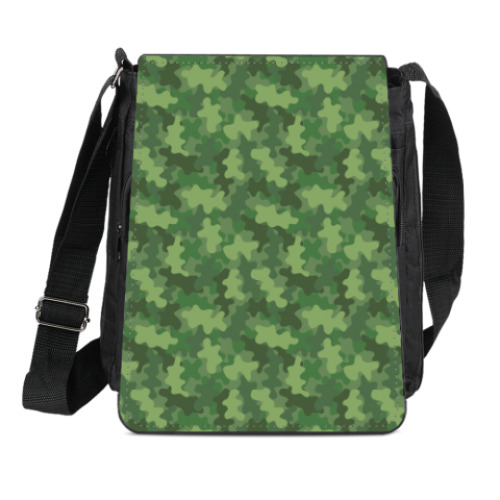 Сумка-планшет с принтом Камуфляж