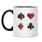 Кружка двухцветная