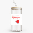 Банка с бамбуковой крышкой