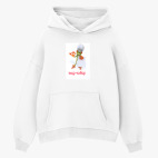 Толстовка худи оверсайз