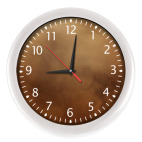 Настенные часы (с цифрами) Текстура