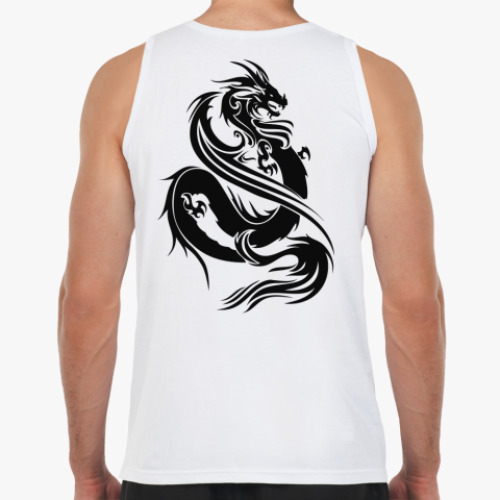 Майка с принтом Дракон