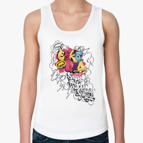 Женская майка с принтом Ecko Red