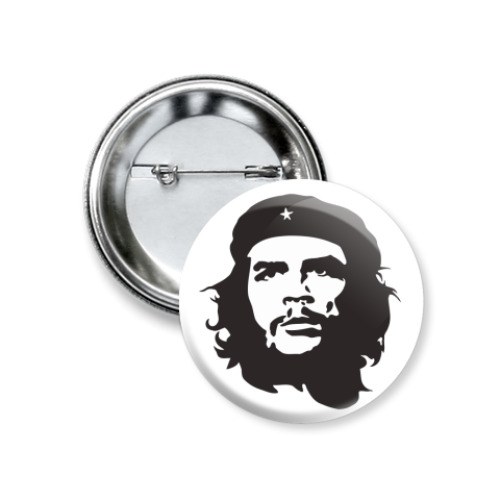 Значок 37мм с принтом Че Гевара