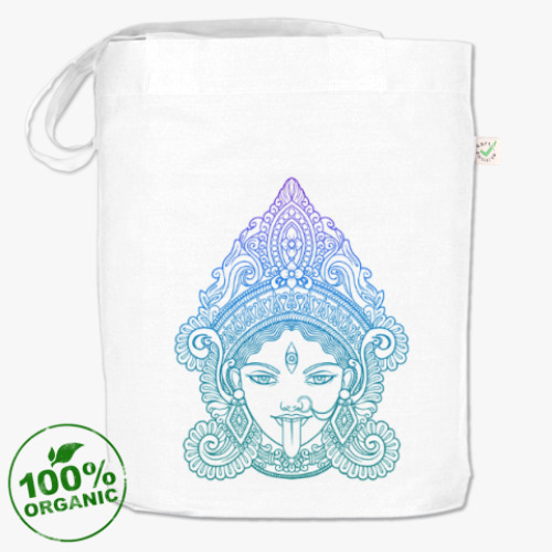 Сумка шоппер с принтом Kali